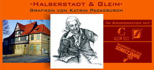 Halberstadt & Gleim - Grafiken von Katrin Packebusch